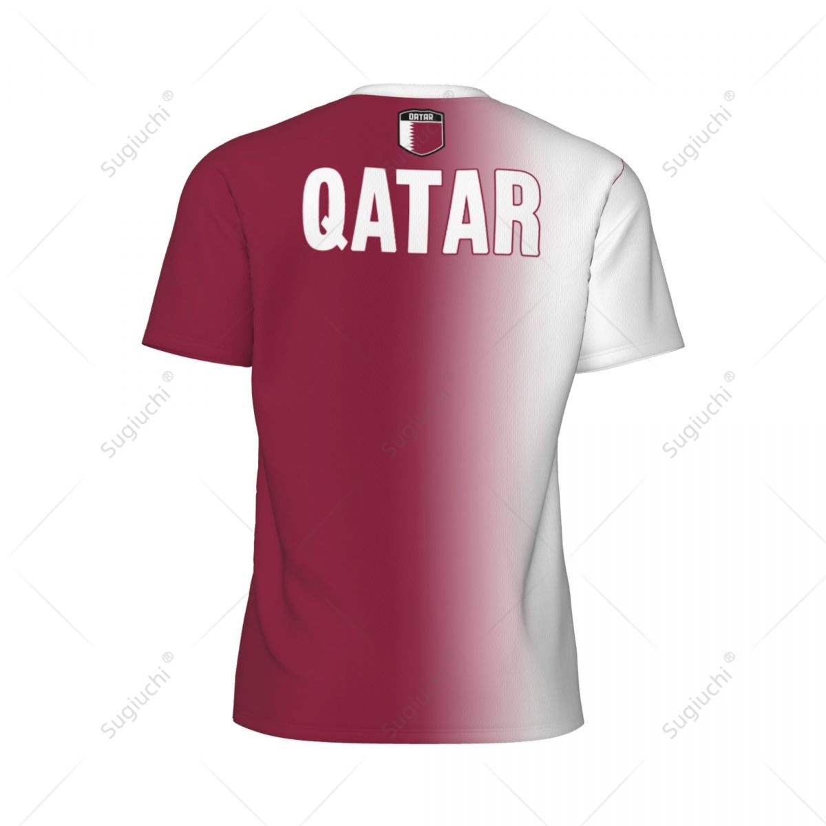 Sports Mesh T-shirt Qatar Flag - 3D Printing Qatar recension och pris