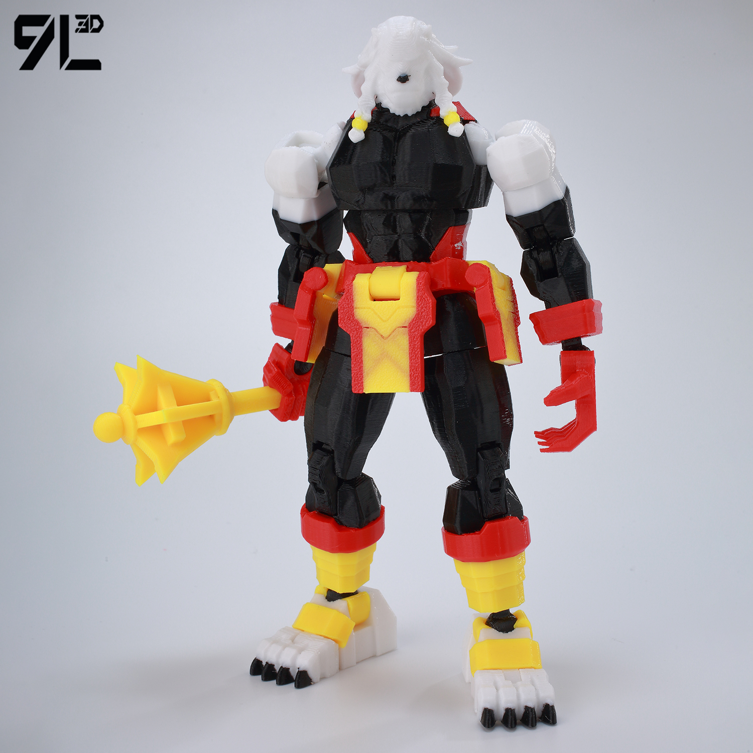 ​9L3D T13 Hero Invincible Boy  - 3D Printing Gundam recension och pris