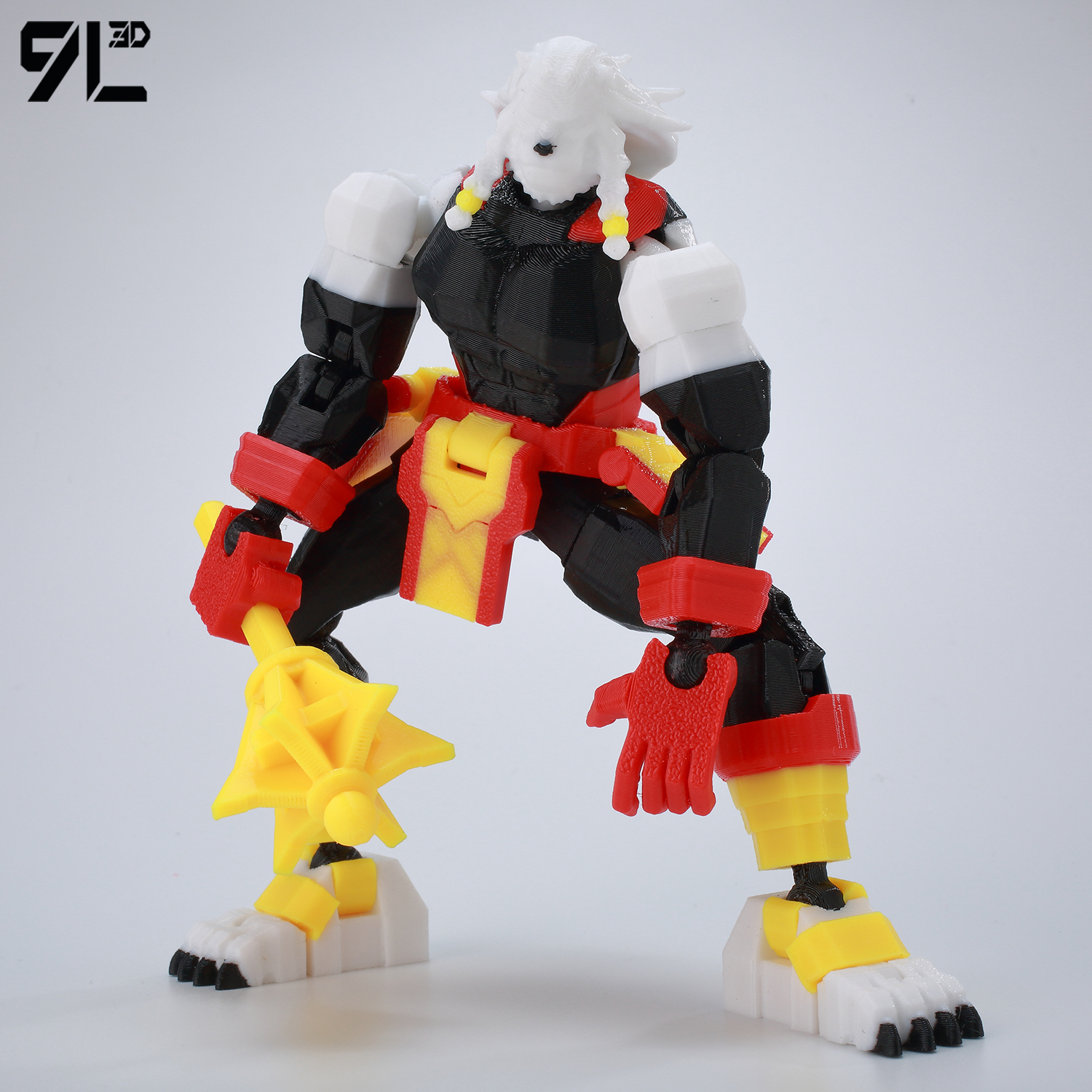 ​9L3D T13 Hero Invincible Boy  - 3D Printing Gundam recension och pris