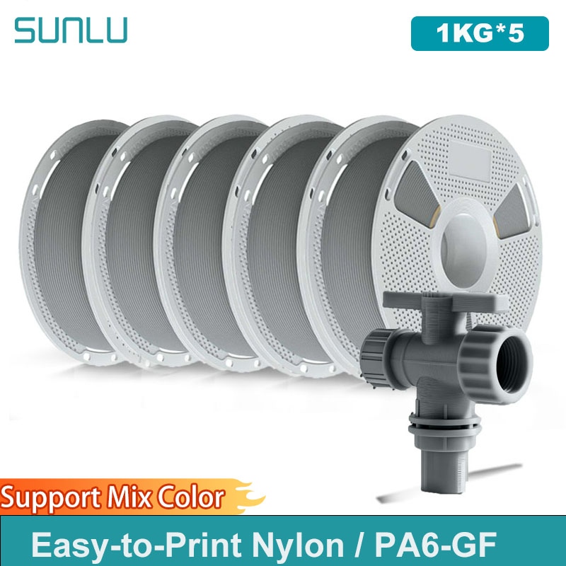 SUNLU 5KG Easy-to-Print Nylon  - 3D Printing Nylon Filament recension och pris