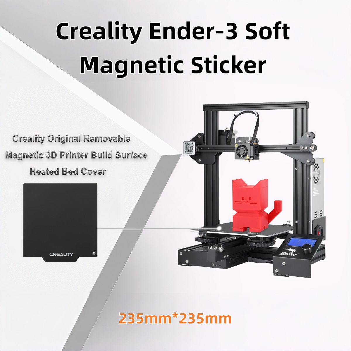 Creality Ender-3 Soft Magnetic - 3D Printing Ender recension och pris