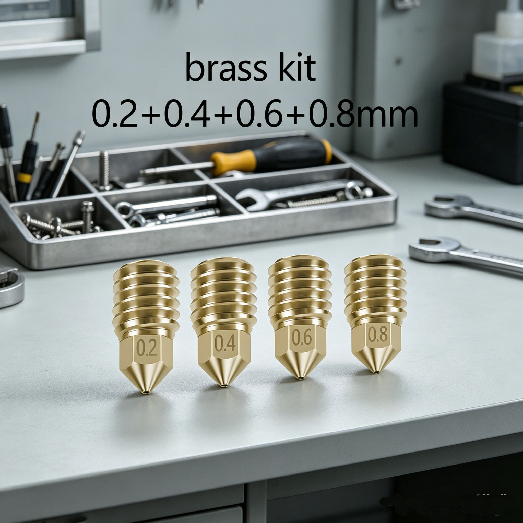 3D Printer Nozzle 0.2mm 0.4mm  - 3D Printing X1 Carbon recension och pris