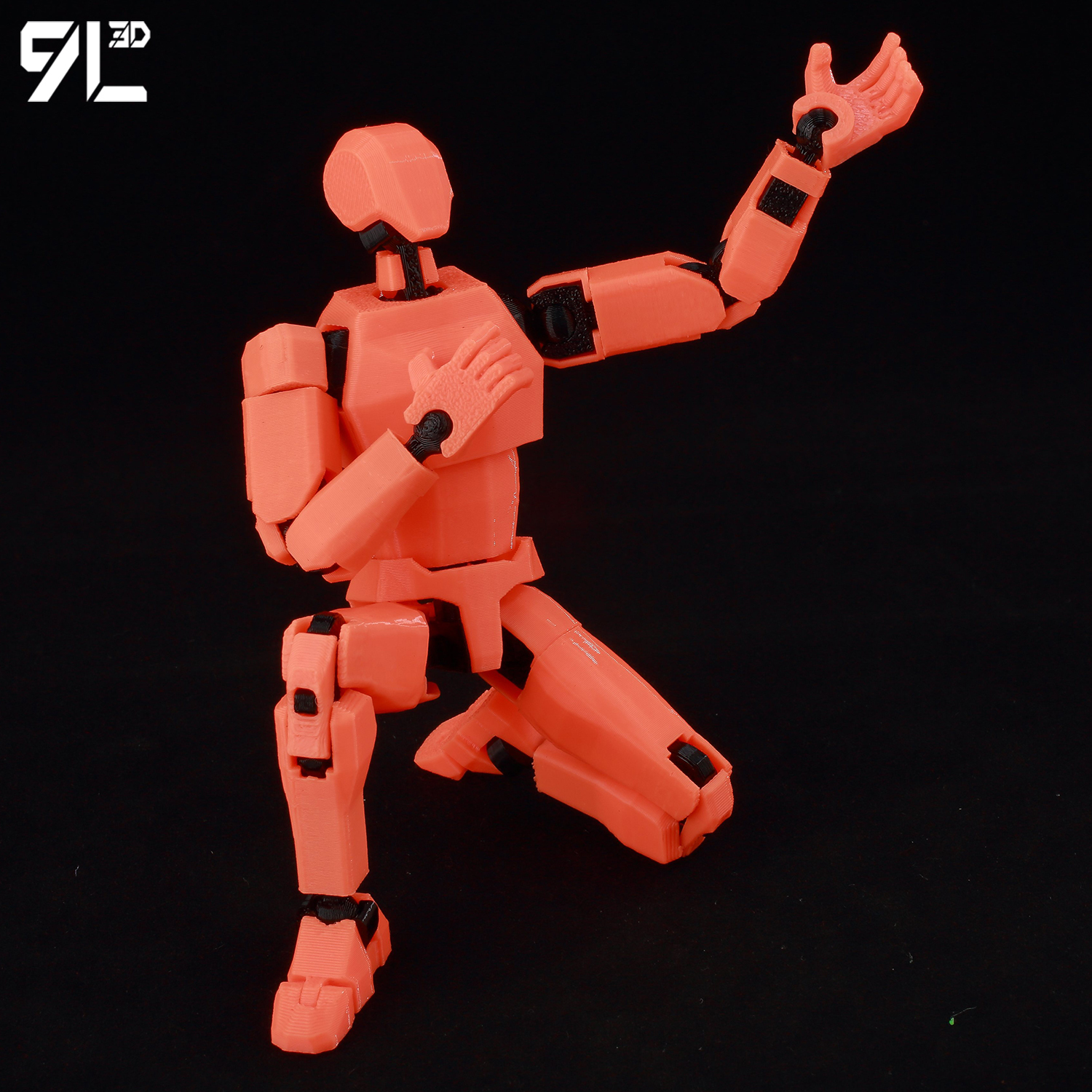 9L 3D Printed Articulated Dumm - 3D Printing Mockup recension och pris