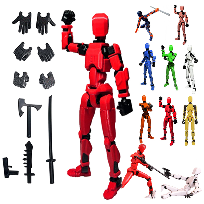 1PCS 13 Joints Figure Articula - 3D Printing Mockup recension och pris
