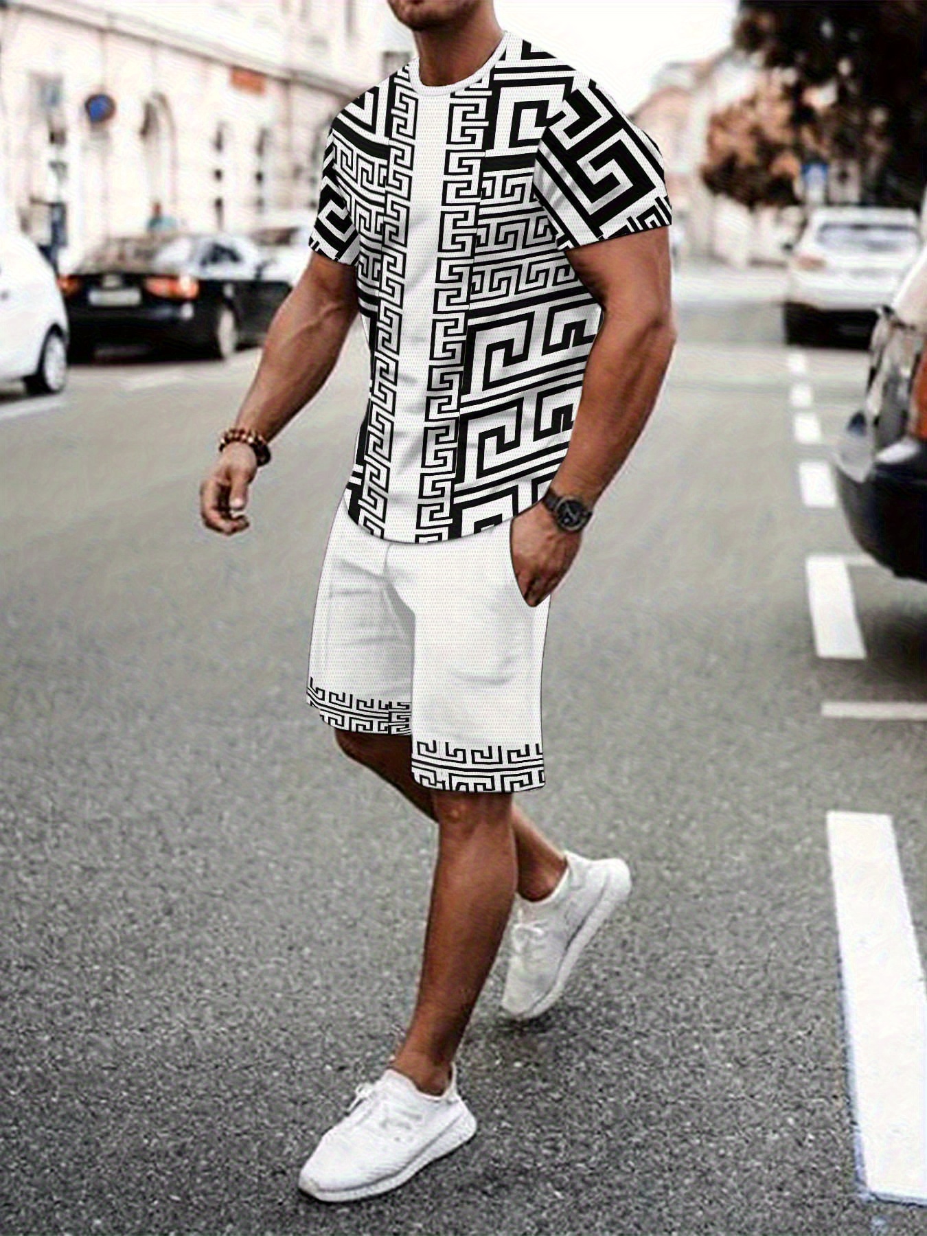 New Plus Size Men's T-shirt An - 3D Printing Service recension och pris