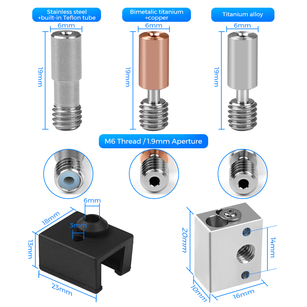Upgrade Hotend Kit 300° For Fo - Ender 3 Upgrade Kit recension och pris