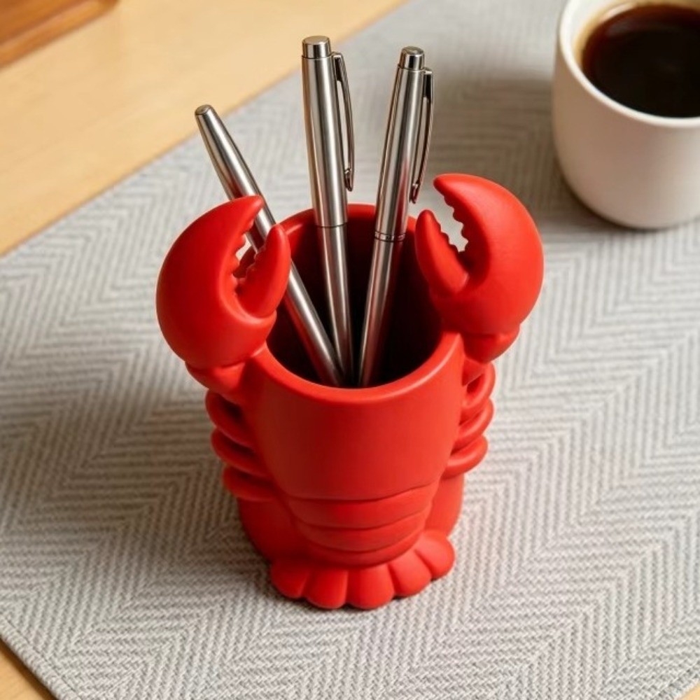 3D Printed Lobster-shaped Penc - 3D Printing Cafe recension och pris