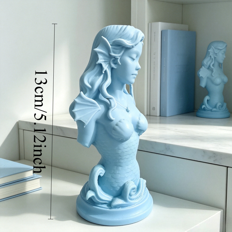 Mermaid Sea Goddess 3D Printed - 3D Printing Cafe recension och pris