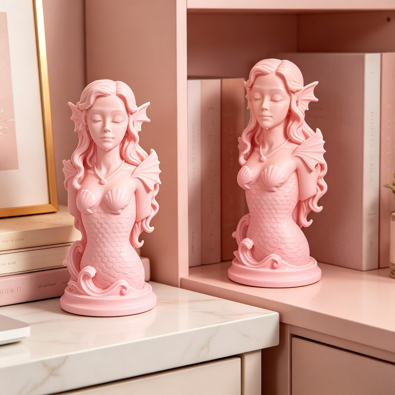 Mermaid Sea Goddess 3D Printed - 3D Printing Cafe recension och pris