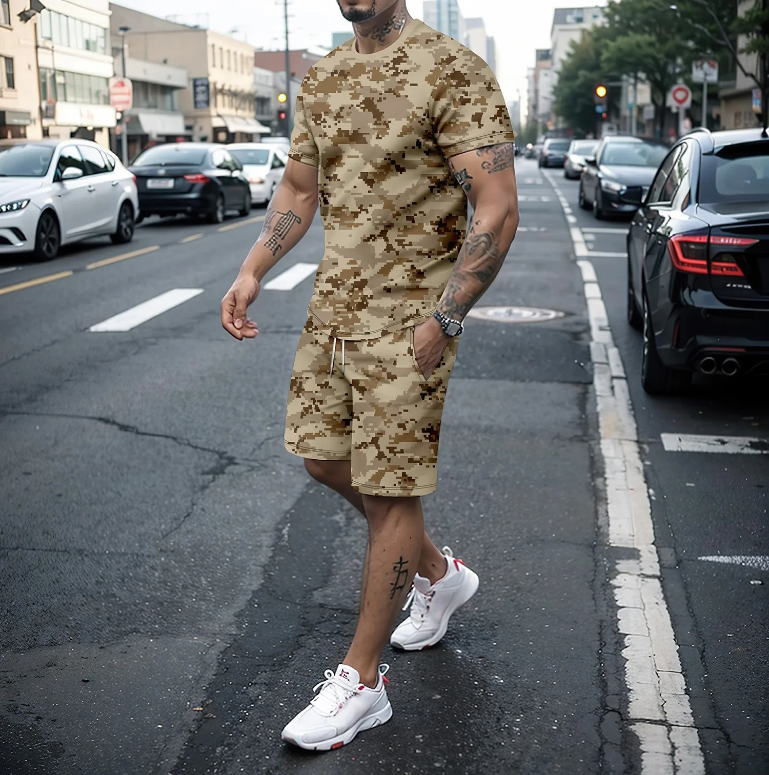 Camouflage Outdoor Tracksuits  - 3D Printing Service recension och pris