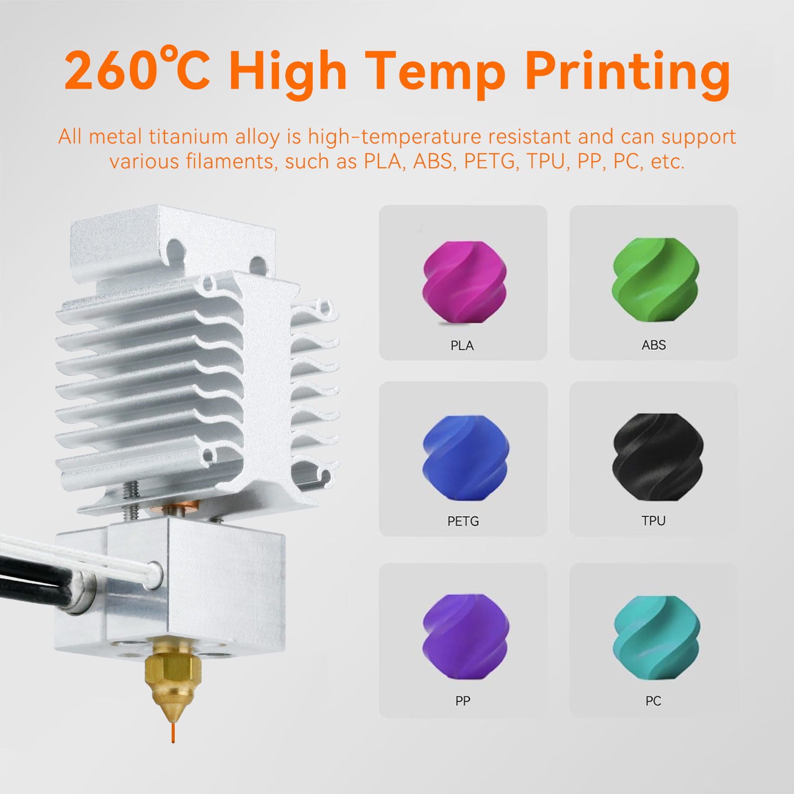 Hotend Kit For Ender 3 V3 SE T - 3D Printing Ender recension och pris