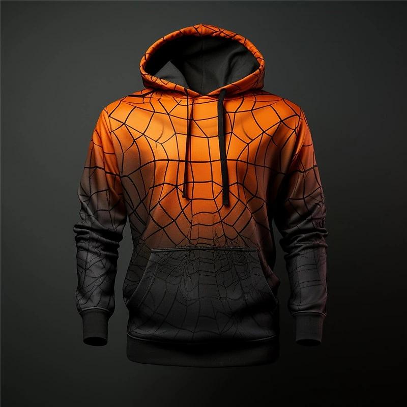 Men's Autumn Hooded Sweatshirt - 3D Printing Web recension och pris