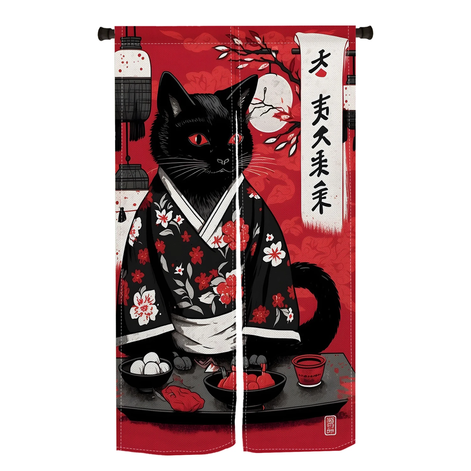 Japanese Style Door Curtain 3D - 3D Printing Cafe recension och pris