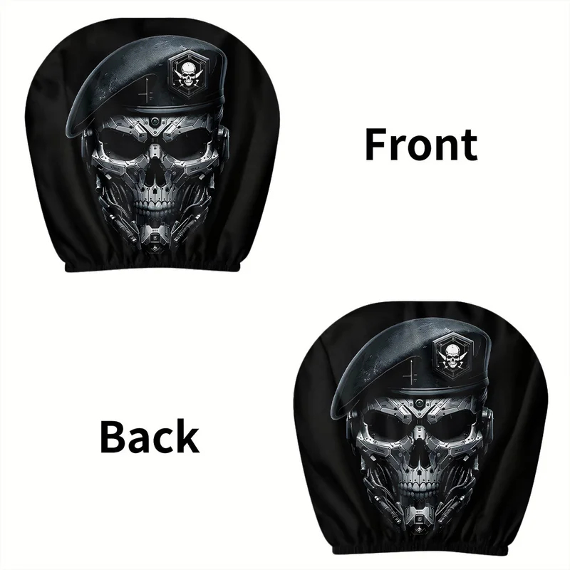 2pcs, Mechanical Skull Print C - 3D Printing Ideas recension och pris