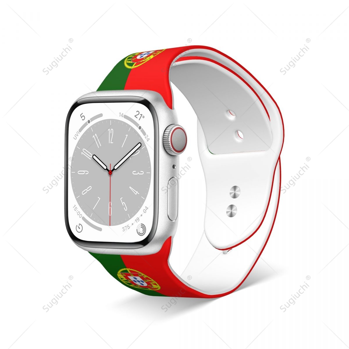 Unisex Portugal Flag 3D Printi - 3D Printing Watch recension och pris
