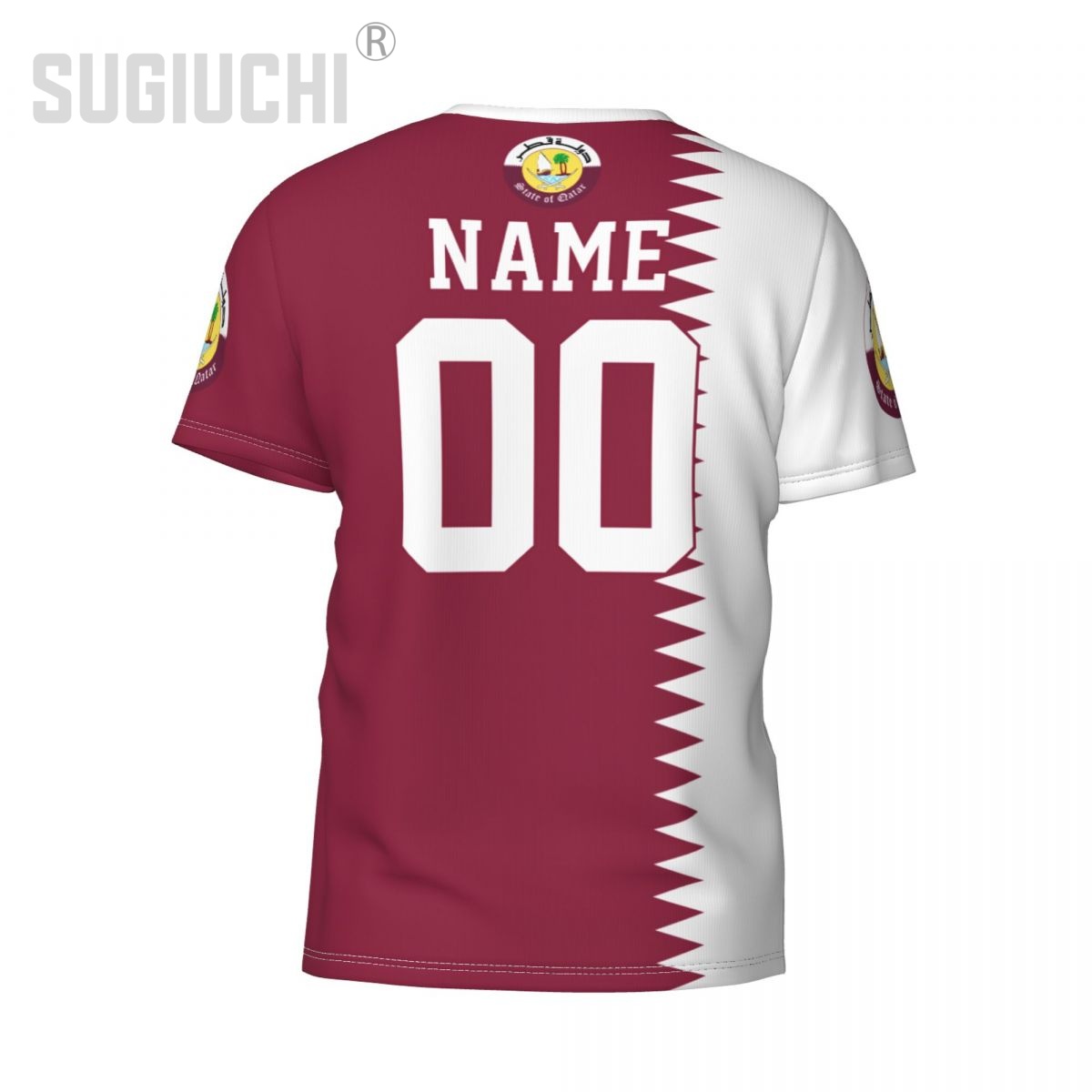 Custom Name Number Qatar Flag  - 3D Printing Qatar recension och pris