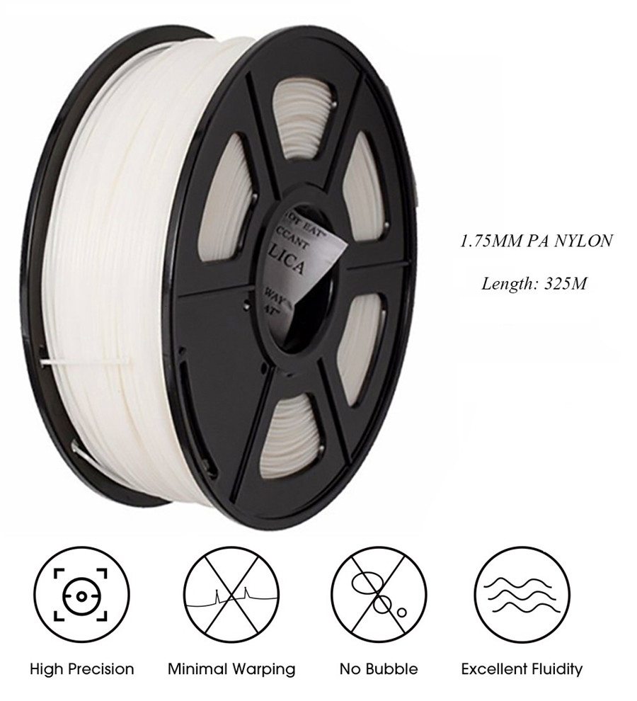 PLA Nylon 3D Printer Filament  - 3D Printing Nylon Filament recension och pris