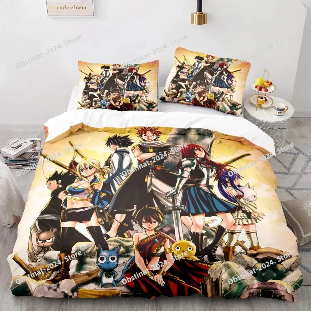 3D Fairy Tail Natsu Anime Bedd - 3D Printing Quilting recension och pris