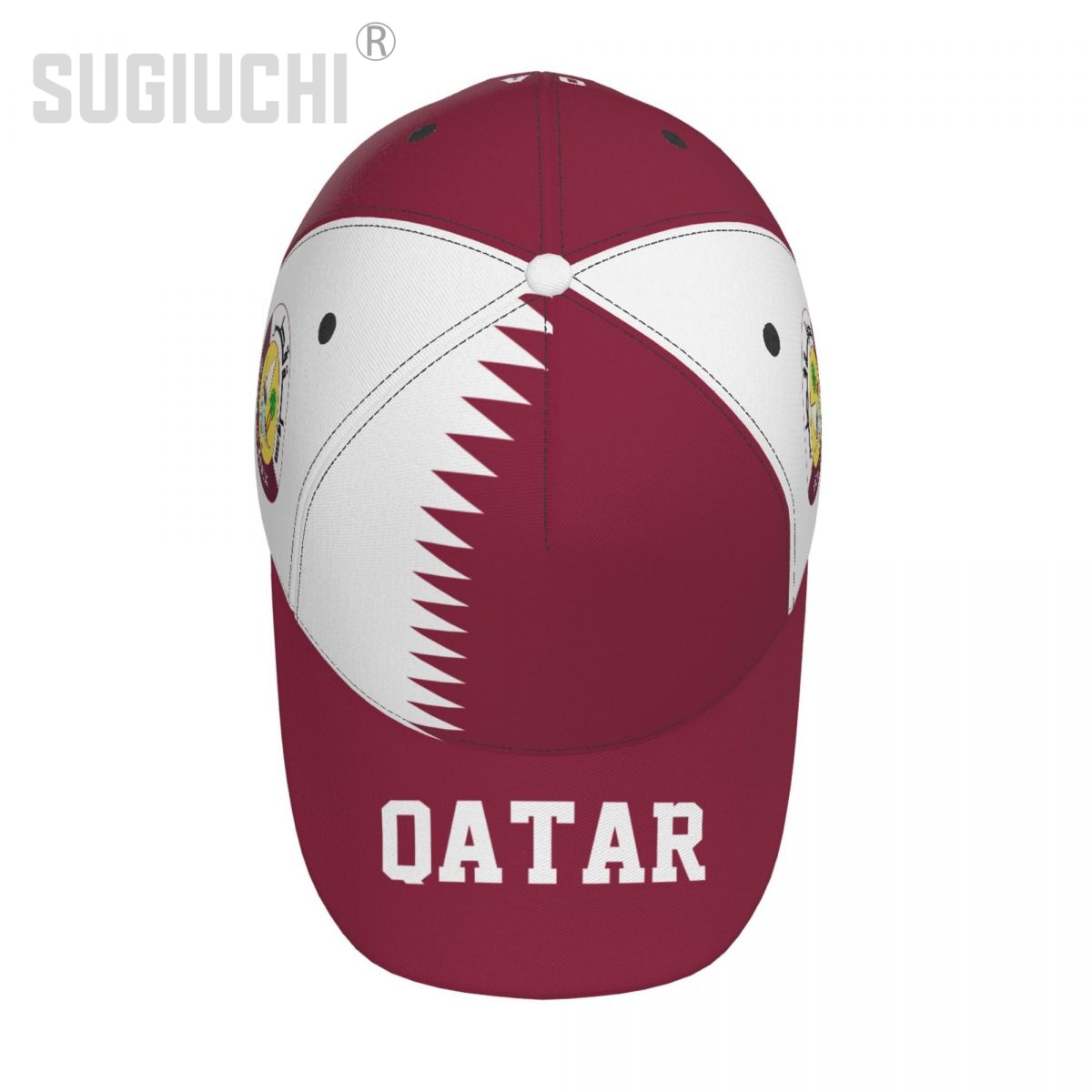 Unisex 3D Qatar Flag Qatari Ad - 3D Printing Qatar recension och pris