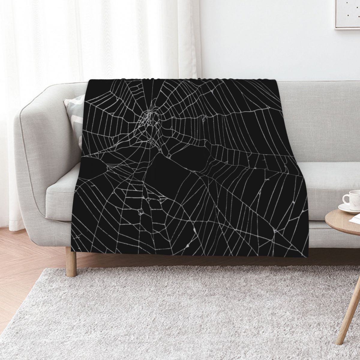 SpiderWeb Web Throw Blanket So - 3D Printing Web recension och pris