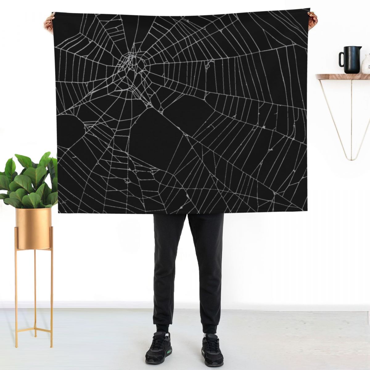 SpiderWeb Web Throw Blanket So - 3D Printing Web recension och pris